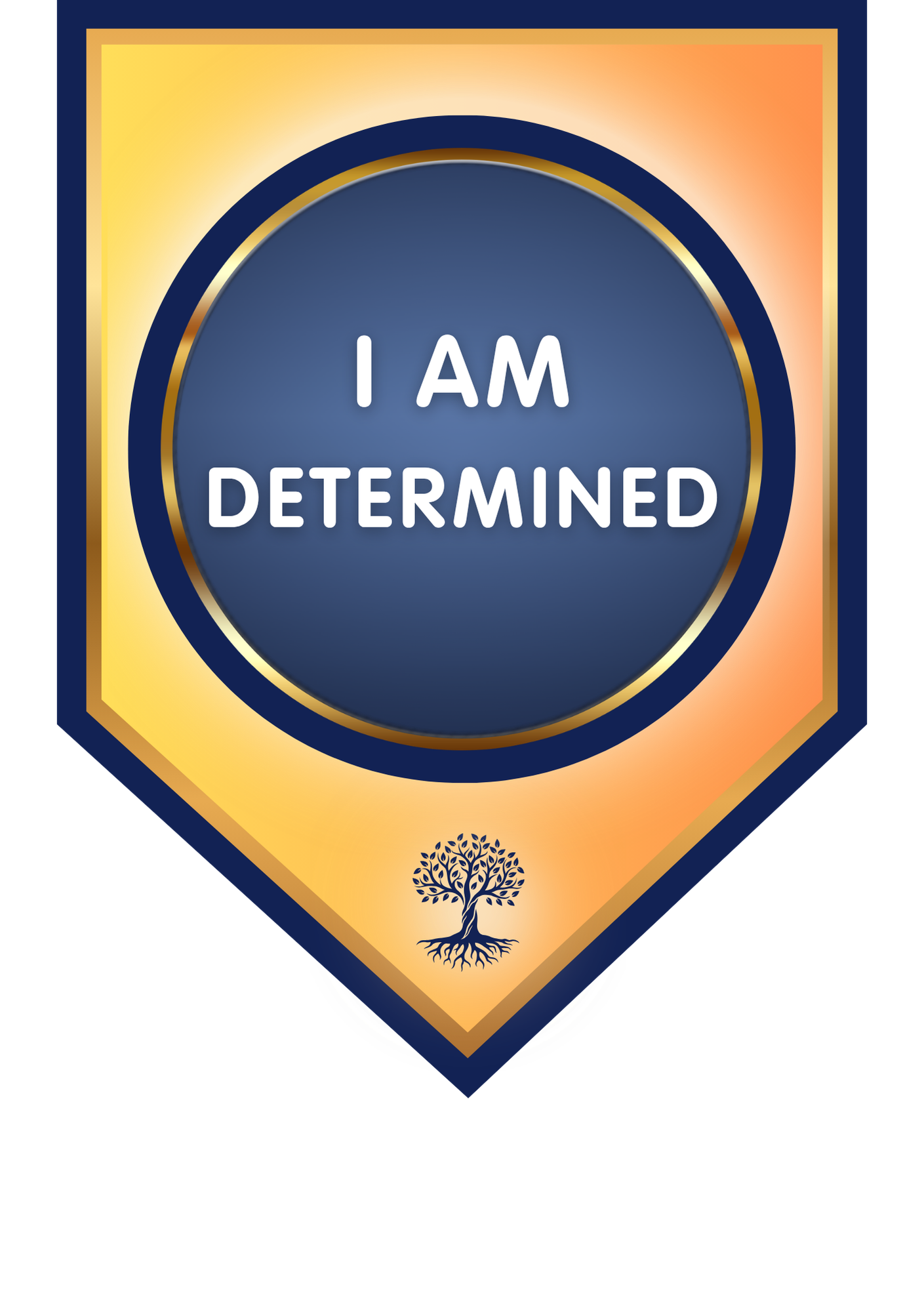Bold Hearts Empowerment Flag Set - Positive Affirmation Decor for Kids