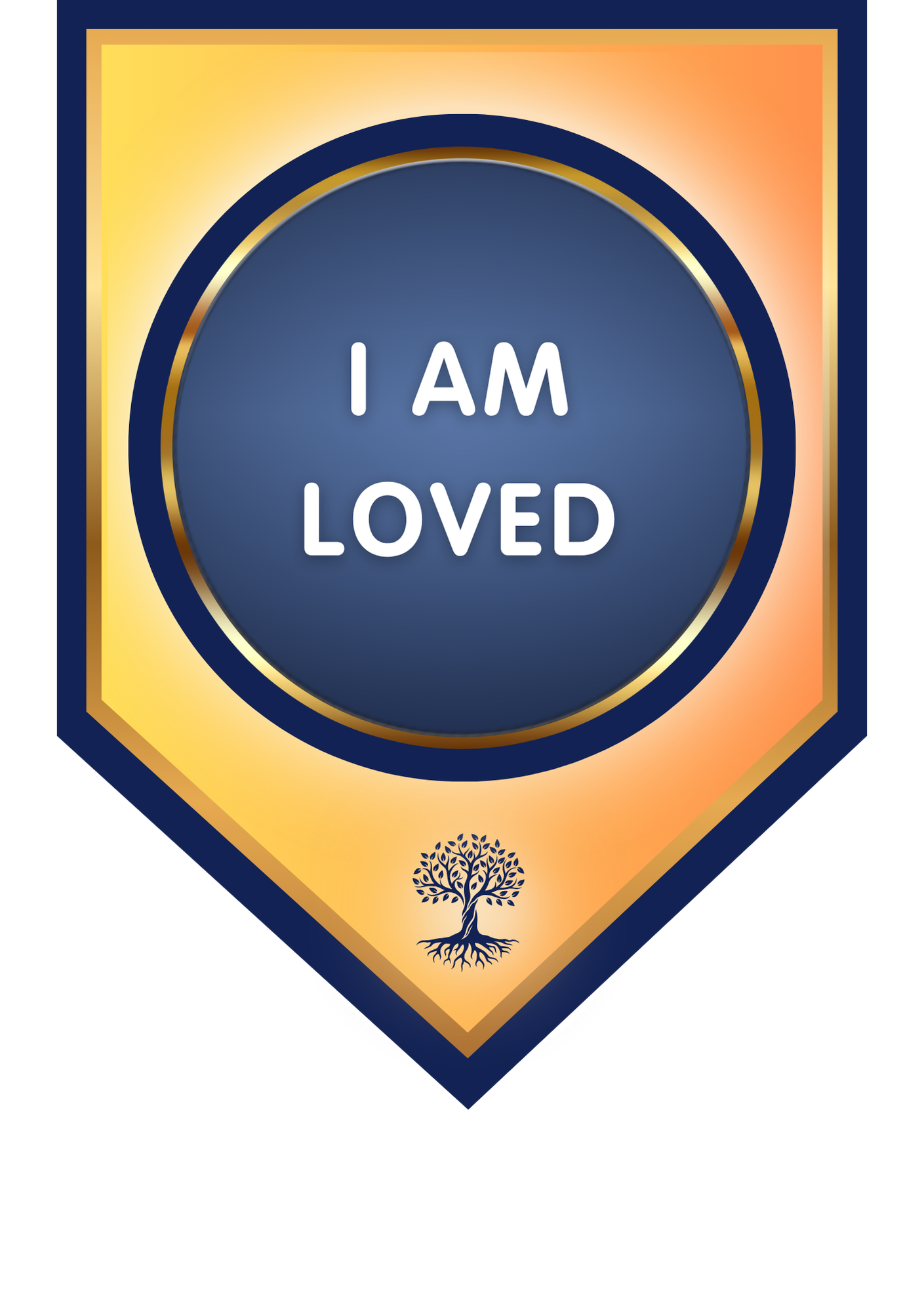 Bold Hearts Empowerment Flag Set - Positive Affirmation Decor for Kids