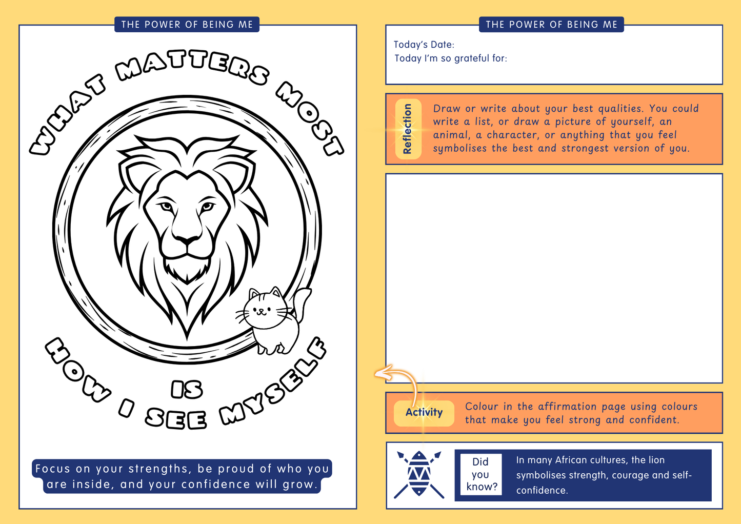 My Mindset is Magical - Affirmation Activity Journal