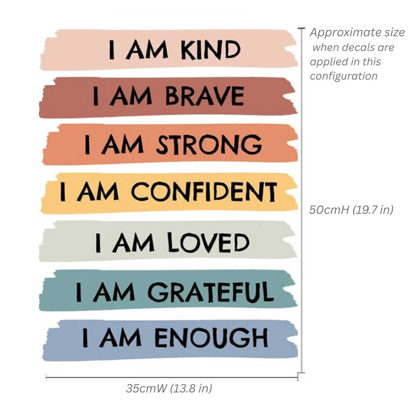 Wall Decals - I AM Affirmations